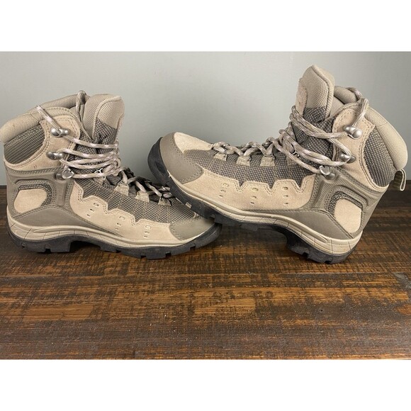 Columbia Newton Ridge Omni-Tech Waterproof Hiking Boots Women’s 7.5 Brown Tan - Picture 8 of 9